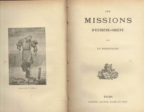 Les Missions D Extreme-Orient par un missionnaire