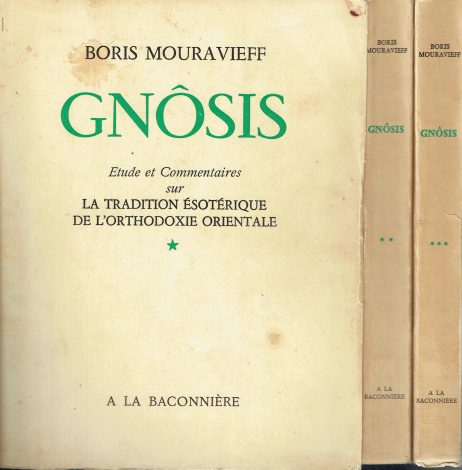 Gnôsis : études et commentaires sur la tradition ésotérique de l'orthodoxie orientale