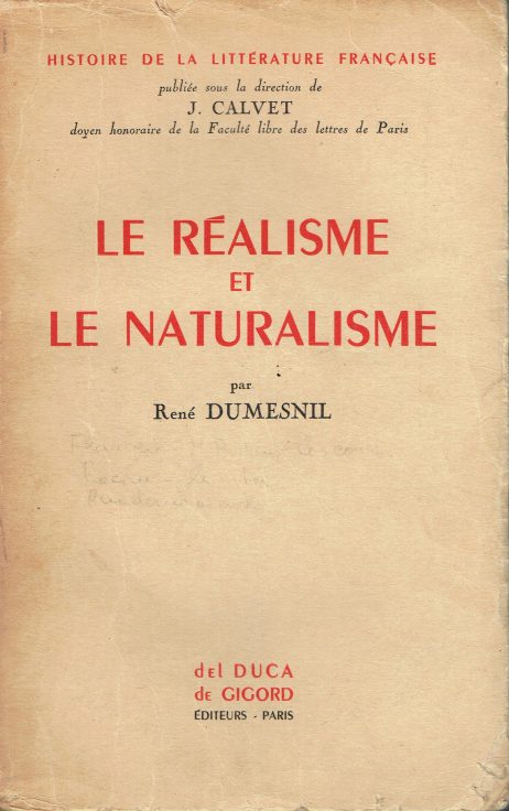 9: Le Realisme et le Naturalisme