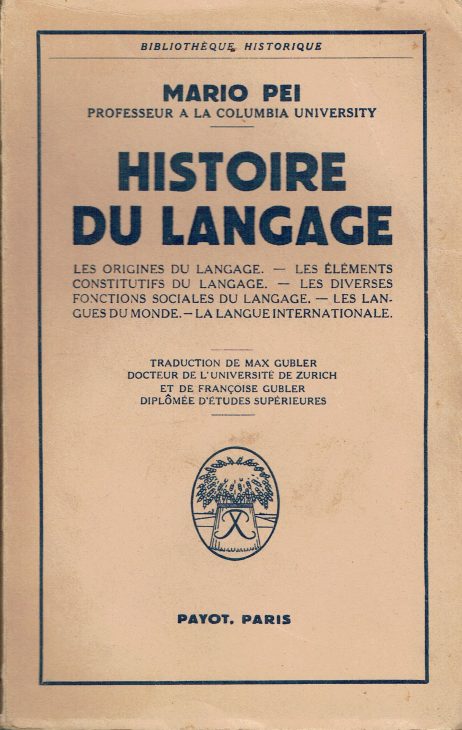 Histoire du langage:les origines du langage