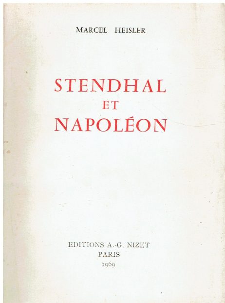 Stendhal et Napoleon