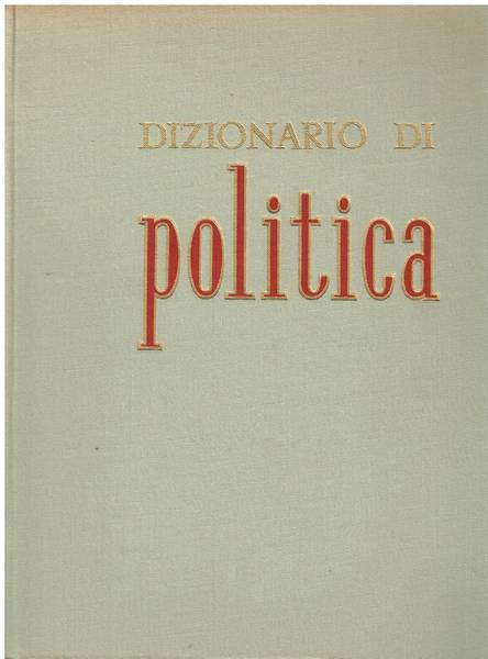 Dizionario di politica