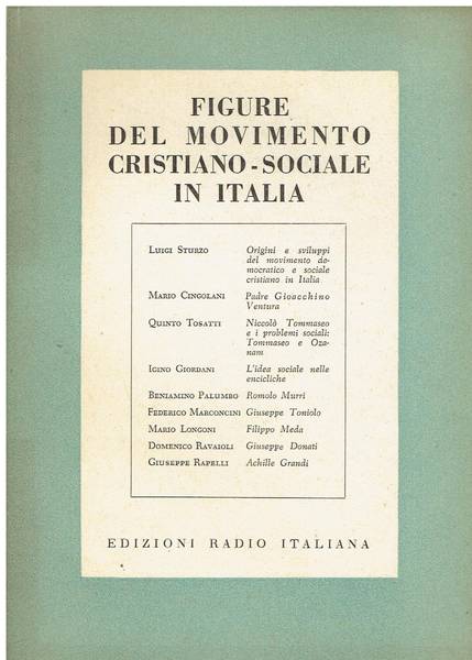 Figure del movimento cristiano-sociale in Italia