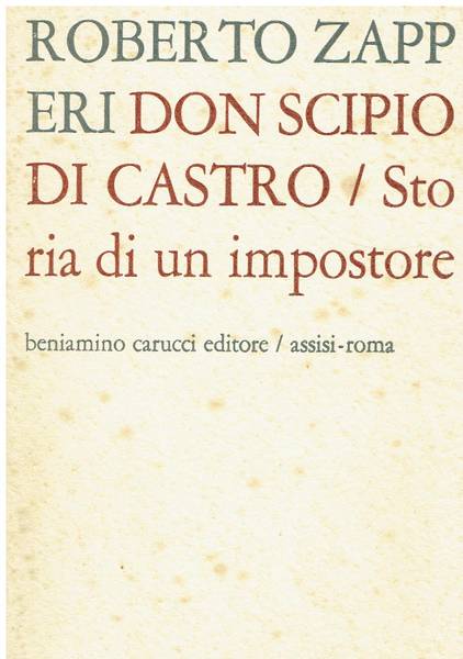Don Scipio Di Castro : storia di un impostore