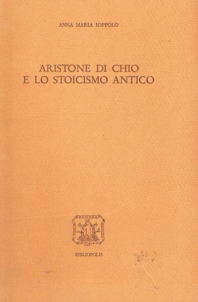 Aristone di Chio e lo stoicismo antico