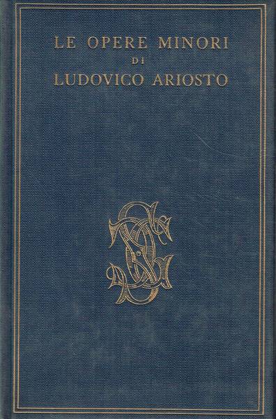 Le opere minori di Ludovico Ariosto