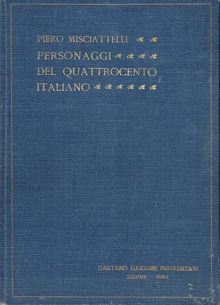 Personaggi del Quattrocento italiano
