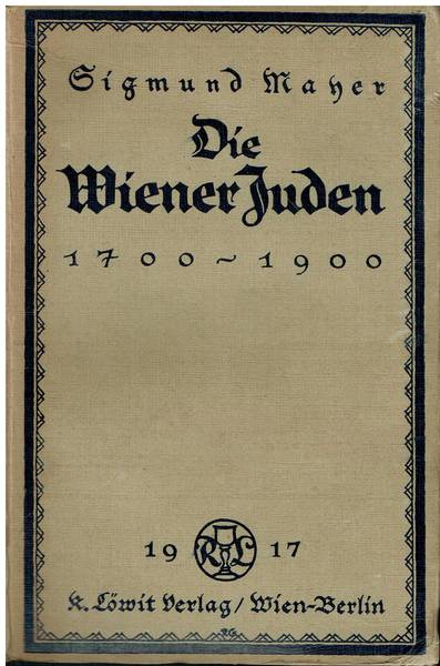 Die Wiener Juden : kommerz