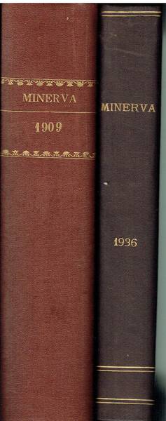 Minerva: rivista delle riviste. 28 annate complete rilegate (1909-1936)