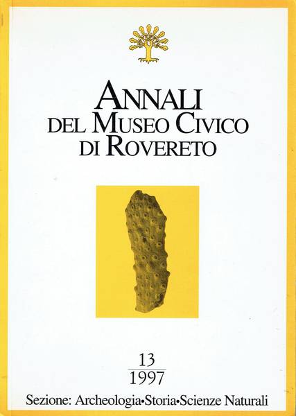 Annali del Museo civico di Rovereto n. 3:Una necropoli romana a Serravalle all'Adige (Trento)