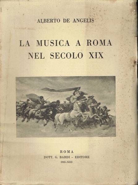 La musica a Roma nel secolo 19.