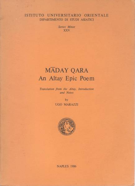 M?day Qara : an Altay epic poem