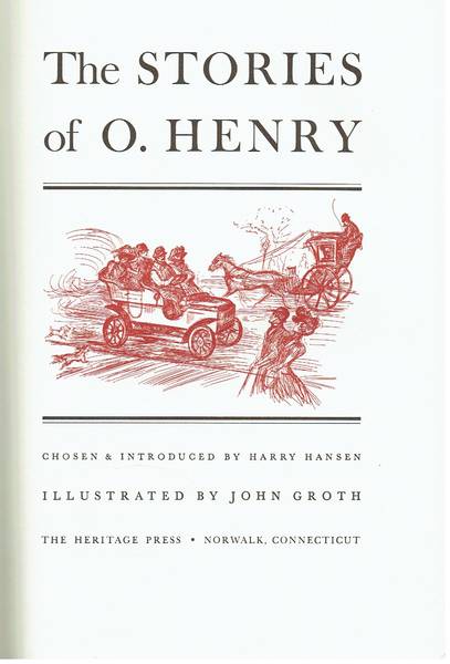 The stories of O. enry