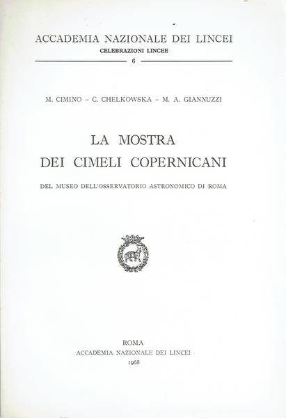 La mostra dei cimeli copernicani del Museo dell'Osservatorio astronomico di Roma