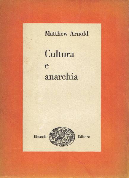 Cultura e anarchia