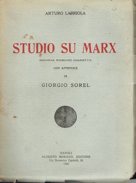 Studio su Marx