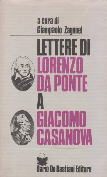 Lettere di Lorenzo da Ponte a Giacomo Casanova