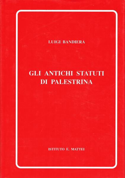 Gli antichi statuti di Palestrina