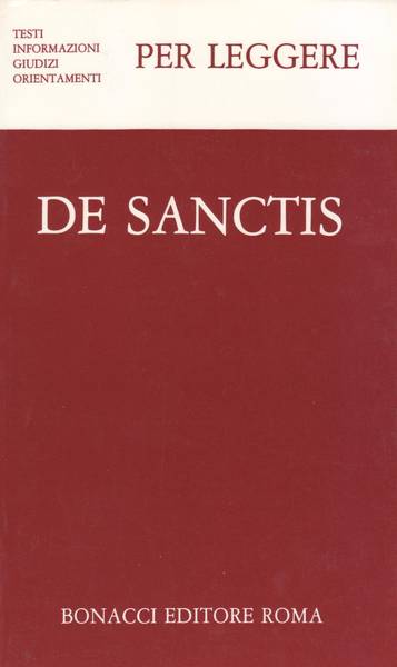 Per leggere De Sanctis