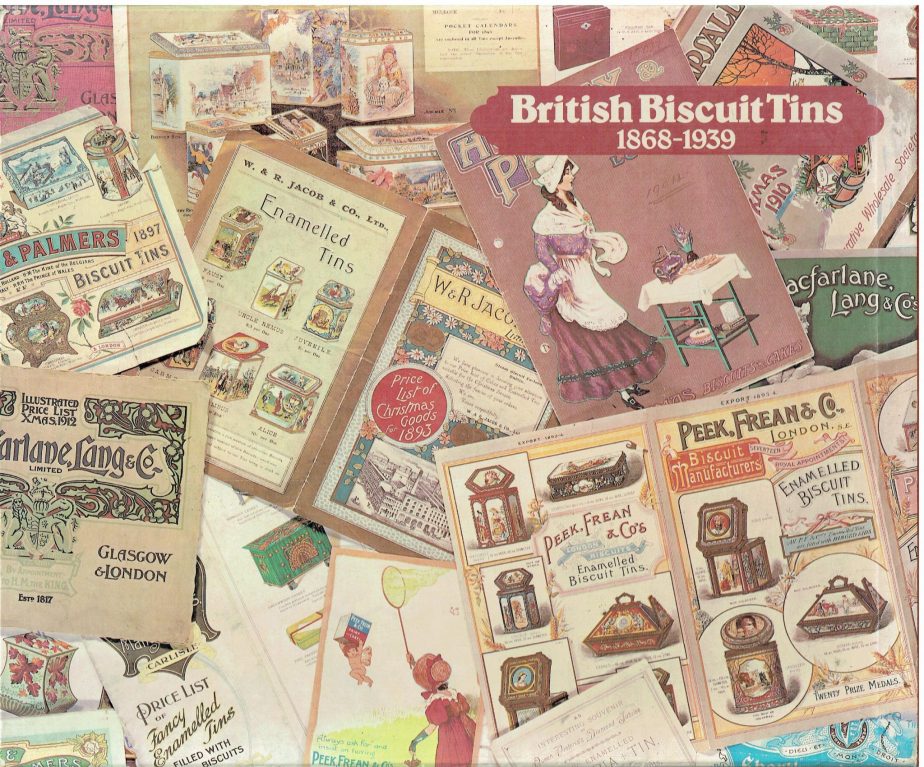 British biscuit tins : 1868-1939
