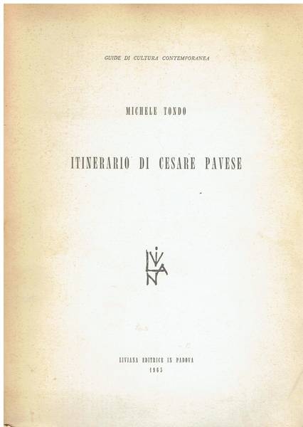 Itinerario di Cesare Pavese