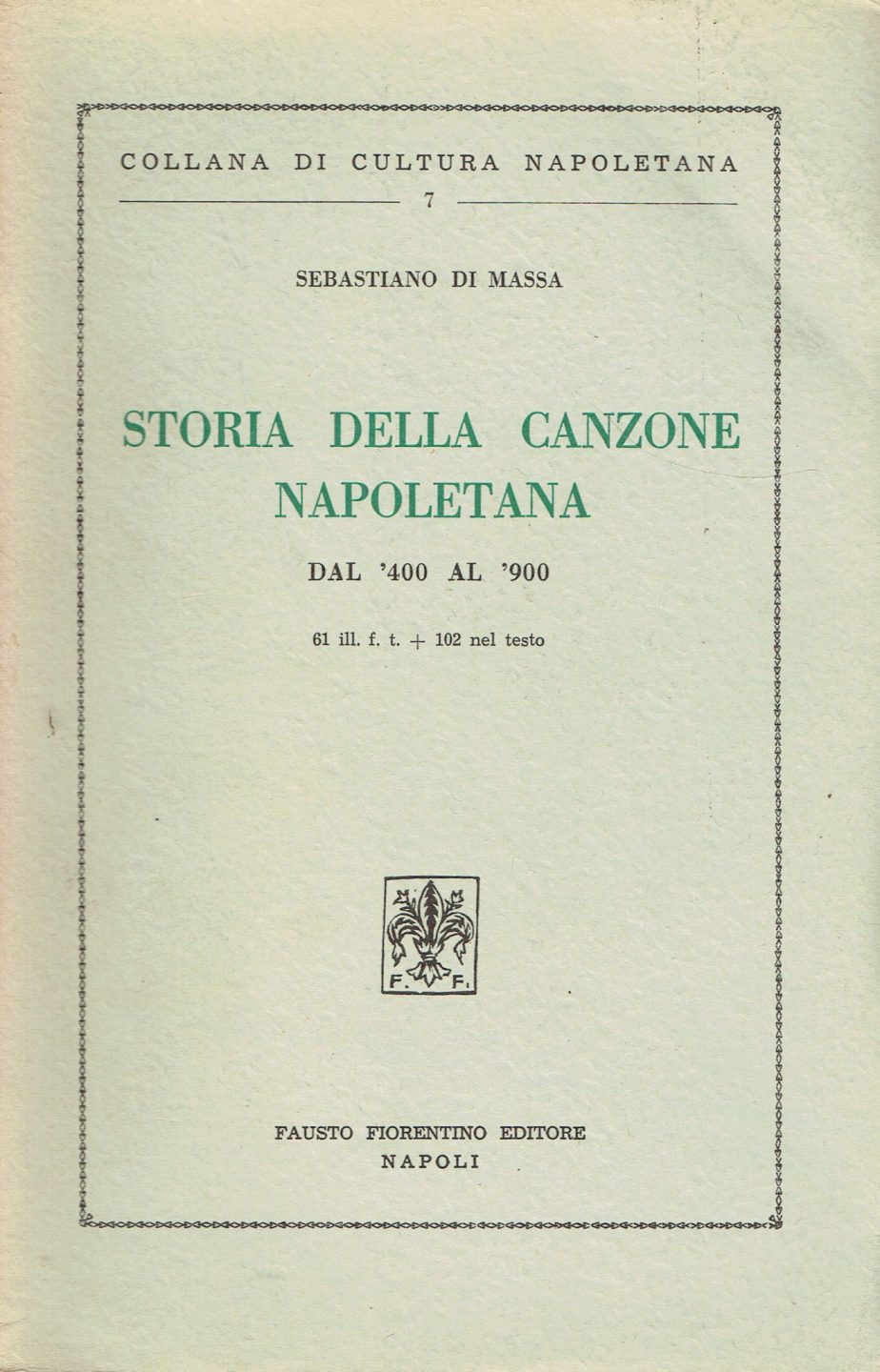 Storia della canzone napoletana dal '400 al '900