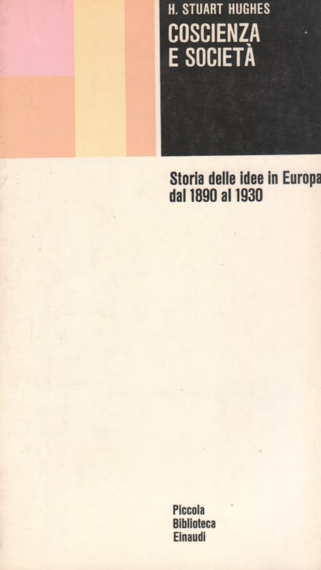 Coscienza e società : storia delle idee in Europa dal 1890 al 1930